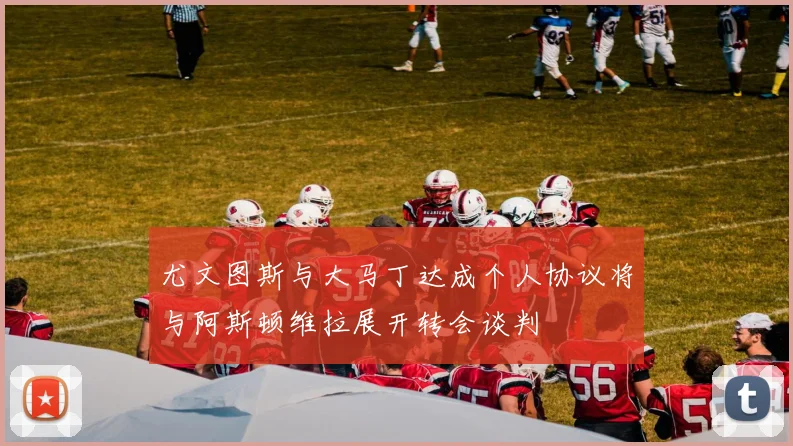 尤文图斯与大马丁达成个人协议将与阿斯顿维拉展开转会谈判