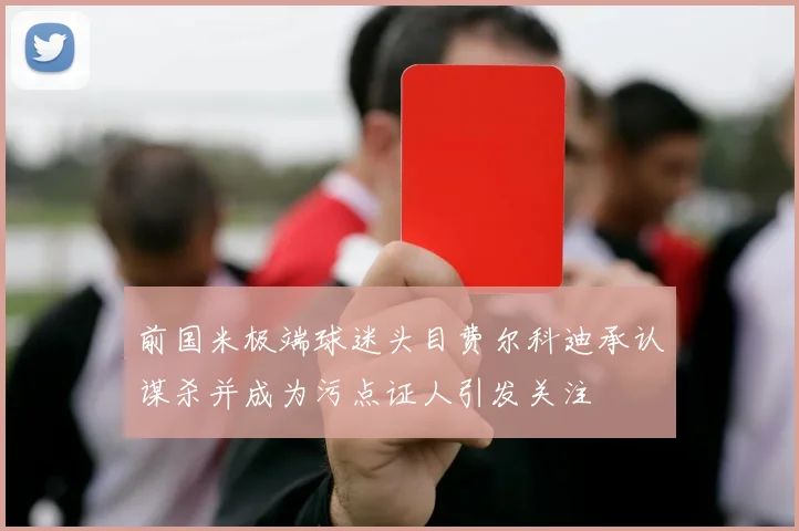 前国米极端球迷头目费尔科迪承认谋杀并成为污点证人引发关注